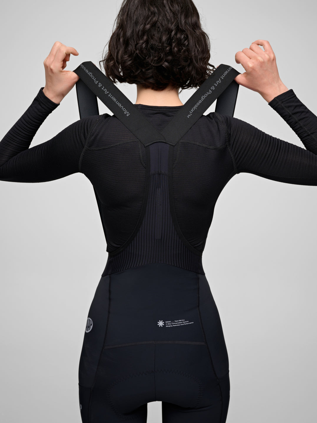 Women's Drome Team Bib Evo Cargo Tights - Black