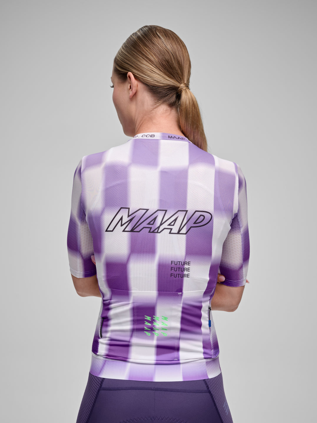 Women's Life Time Grand Prix Pro Air Jersey 3.0 - Violet/White
