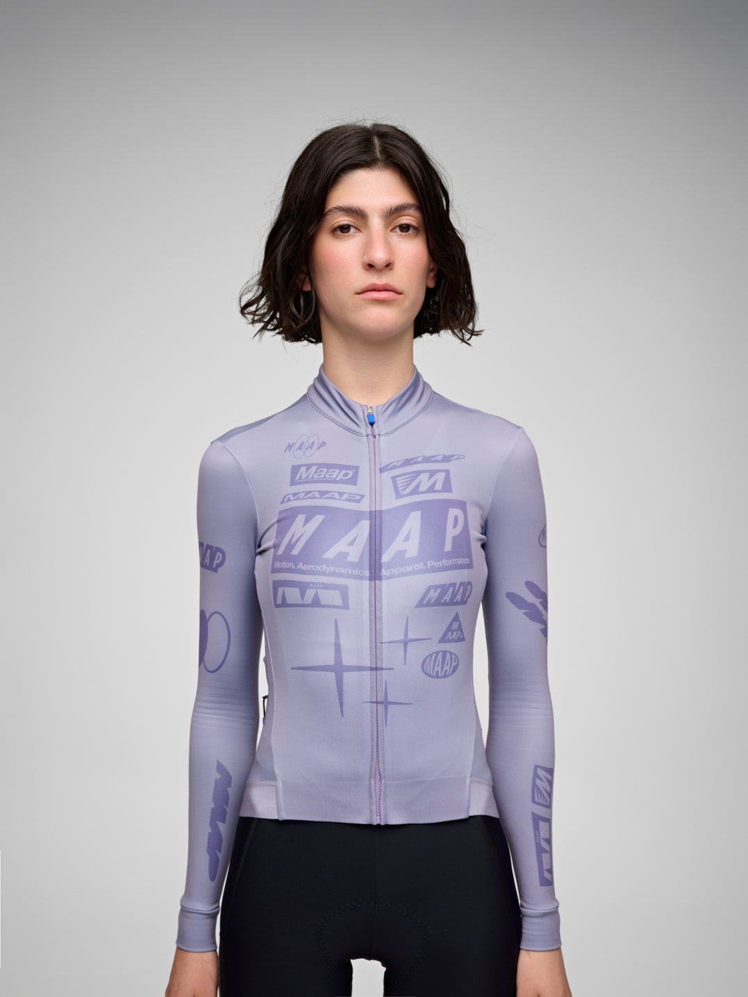 Women's Drome Thermal LS Jersey - Silver Bullet