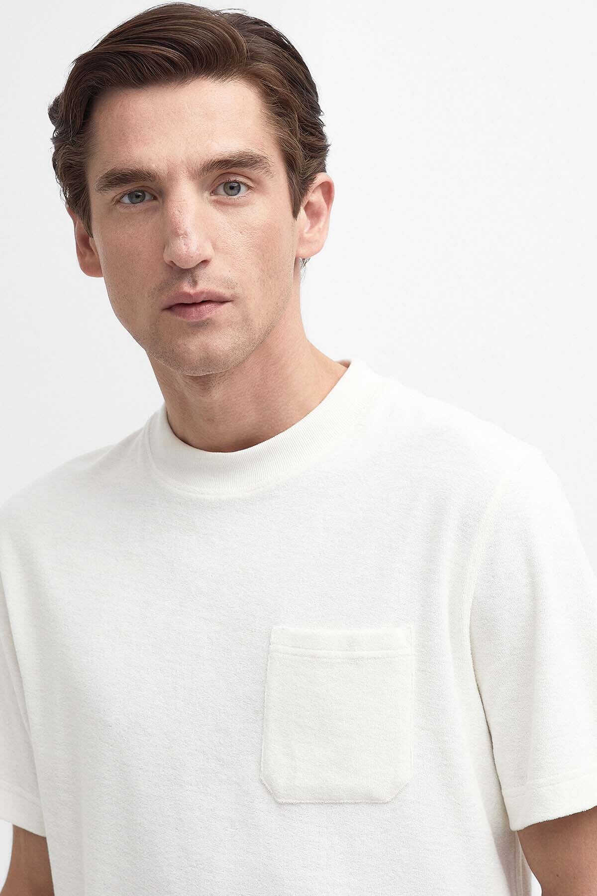Nettlestone Towelling T-Shirt - ECRU
