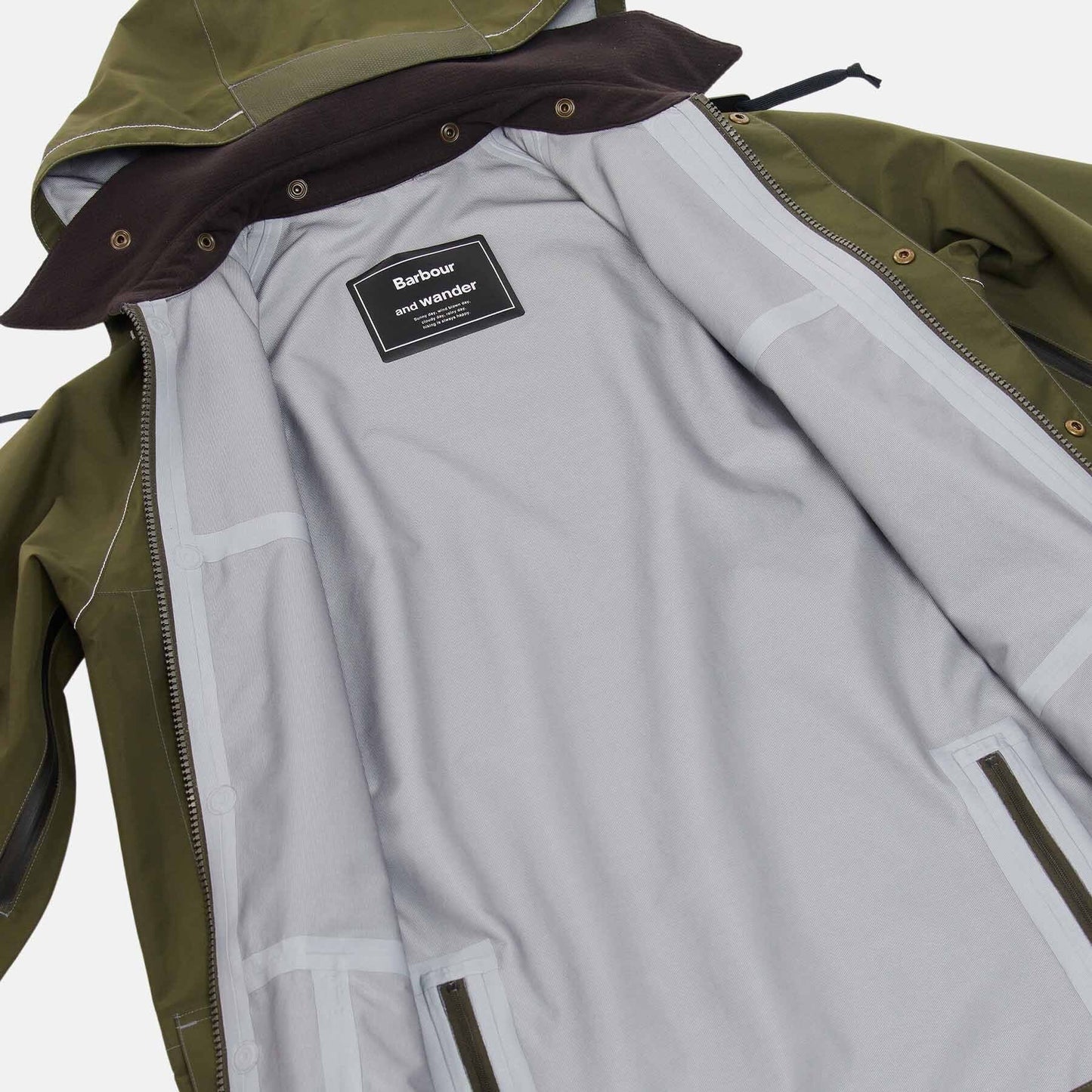 And Wander 3l Jacket - DARK OLIVE