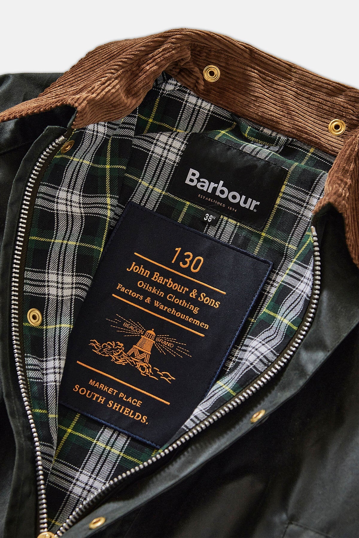 130th Anniversary Gamefair Waxed Jacket - SAGE