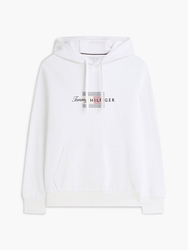 Flag Graphic Terry Drawstring Hoody
