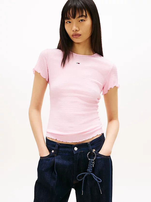 Smock Slim Seersucker T-Shirt