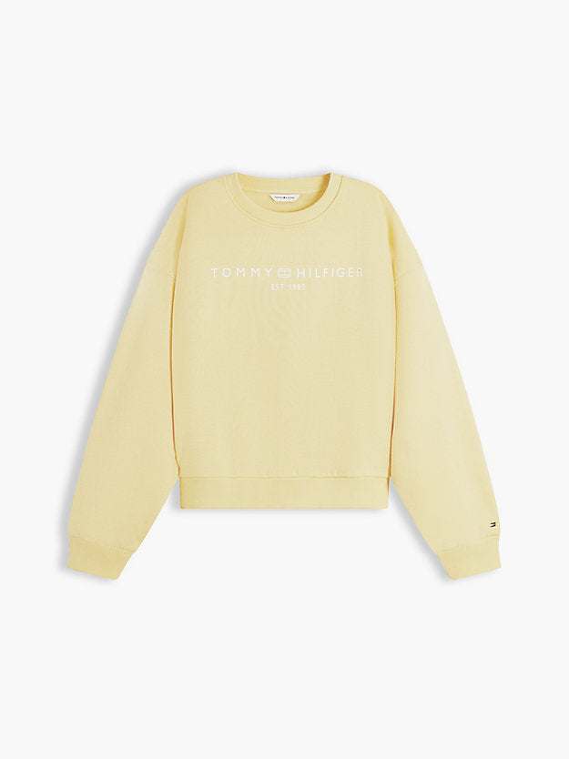 Logo Relaxed Fleece Sweatshirt