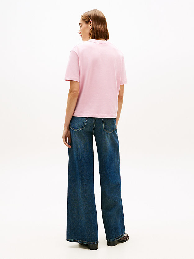Classic Flock Logo Relaxed T-Shirt