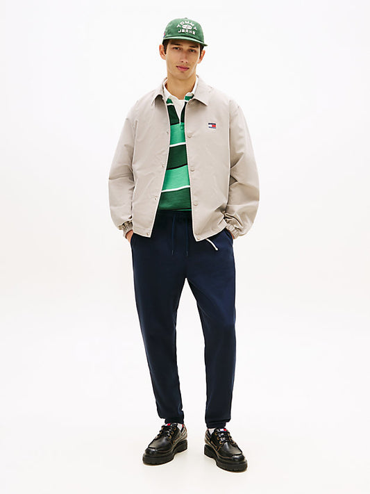 Linear Logo Fleece Drawstring Joggers