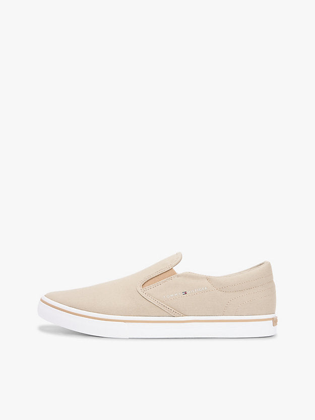 Canvas Slip-On Trainers