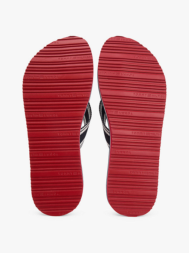 Webbing Strap Signature Flip-Flops