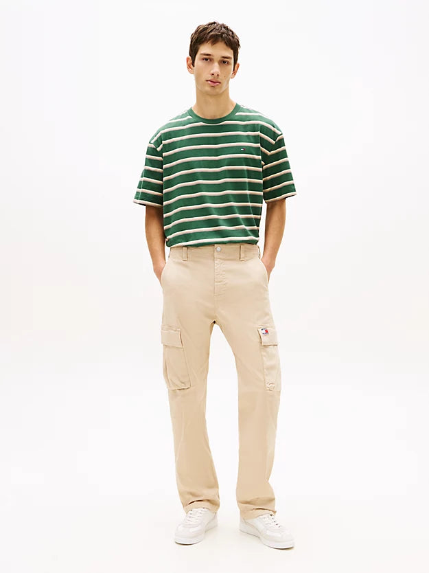 Otis Canvas Straight Cargo Trousers
