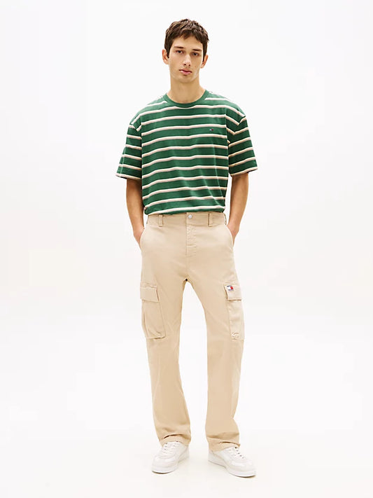 Otis Canvas Straight Cargo Trousers