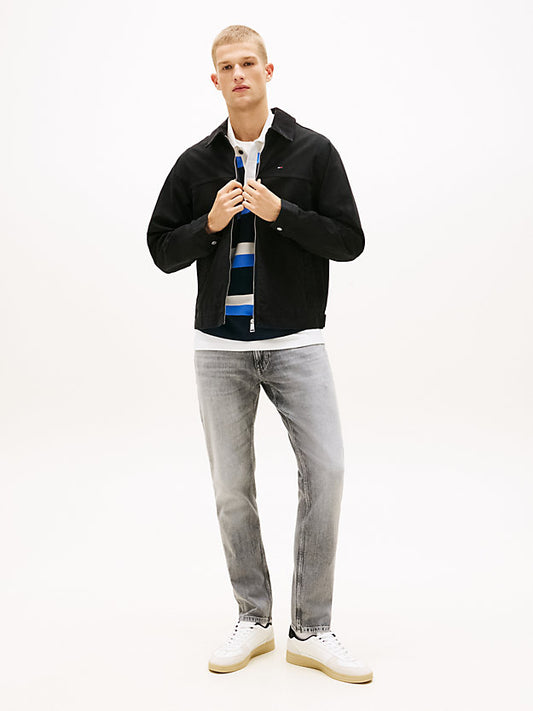 Scanton Faded Slim Black Jeans