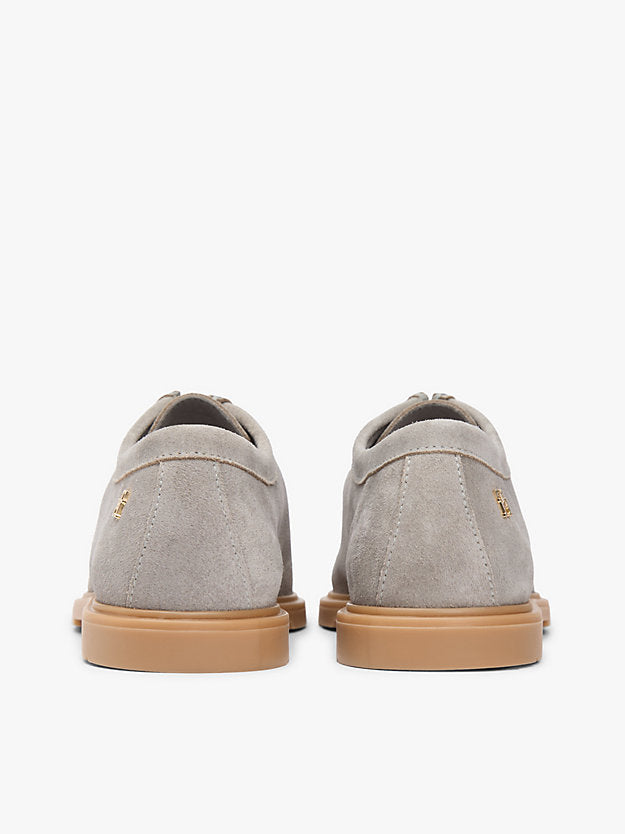 Monogram Suede Moc Toe Loafers