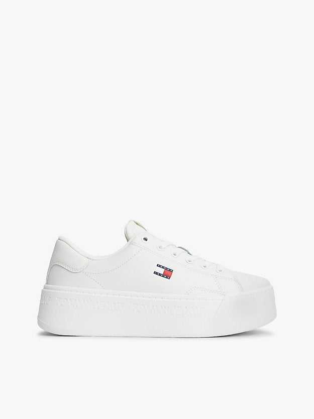 Platform Cupsole Trainers WiLeather