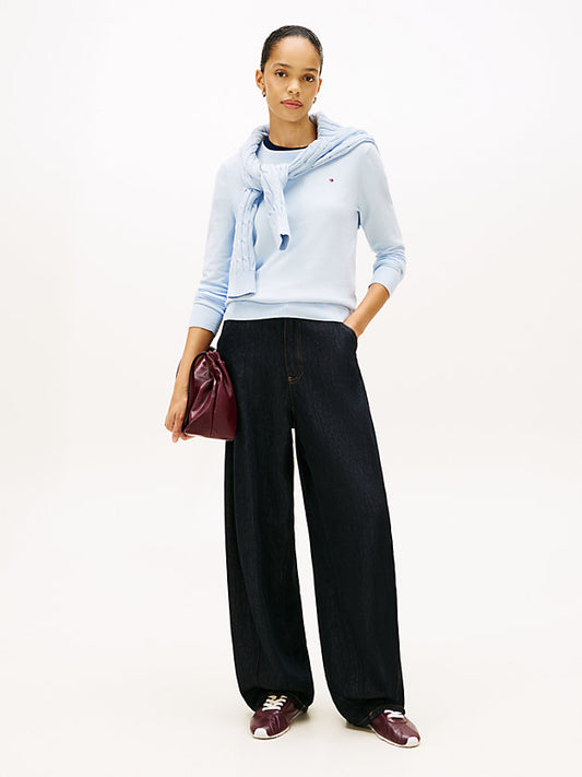 Jersey Crew Neck Jumper