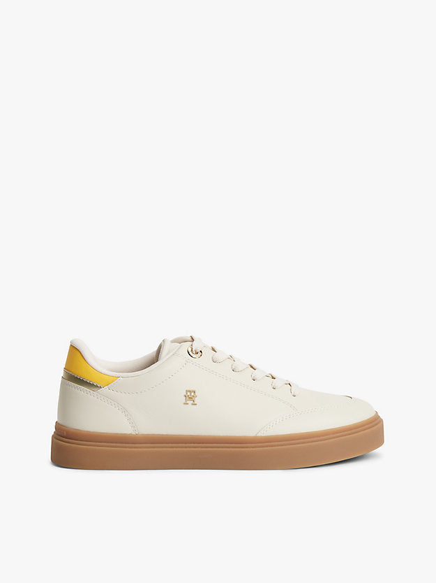 Monogram Leather Trainers