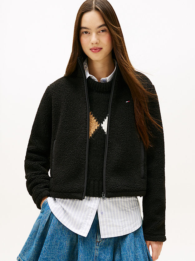 Teddy Fleece Zip-Thru Jacket