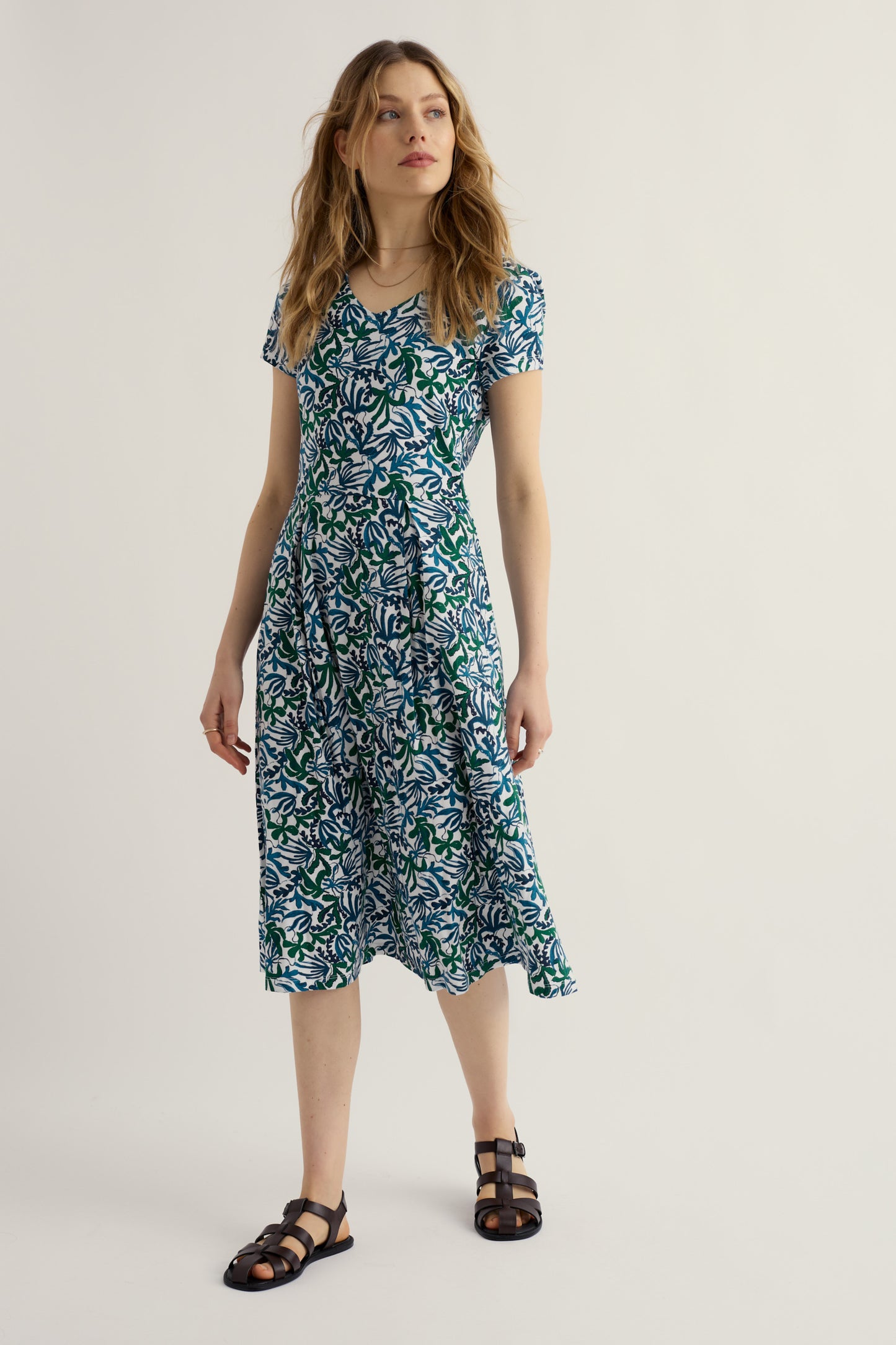 Pier View Jersey Dress