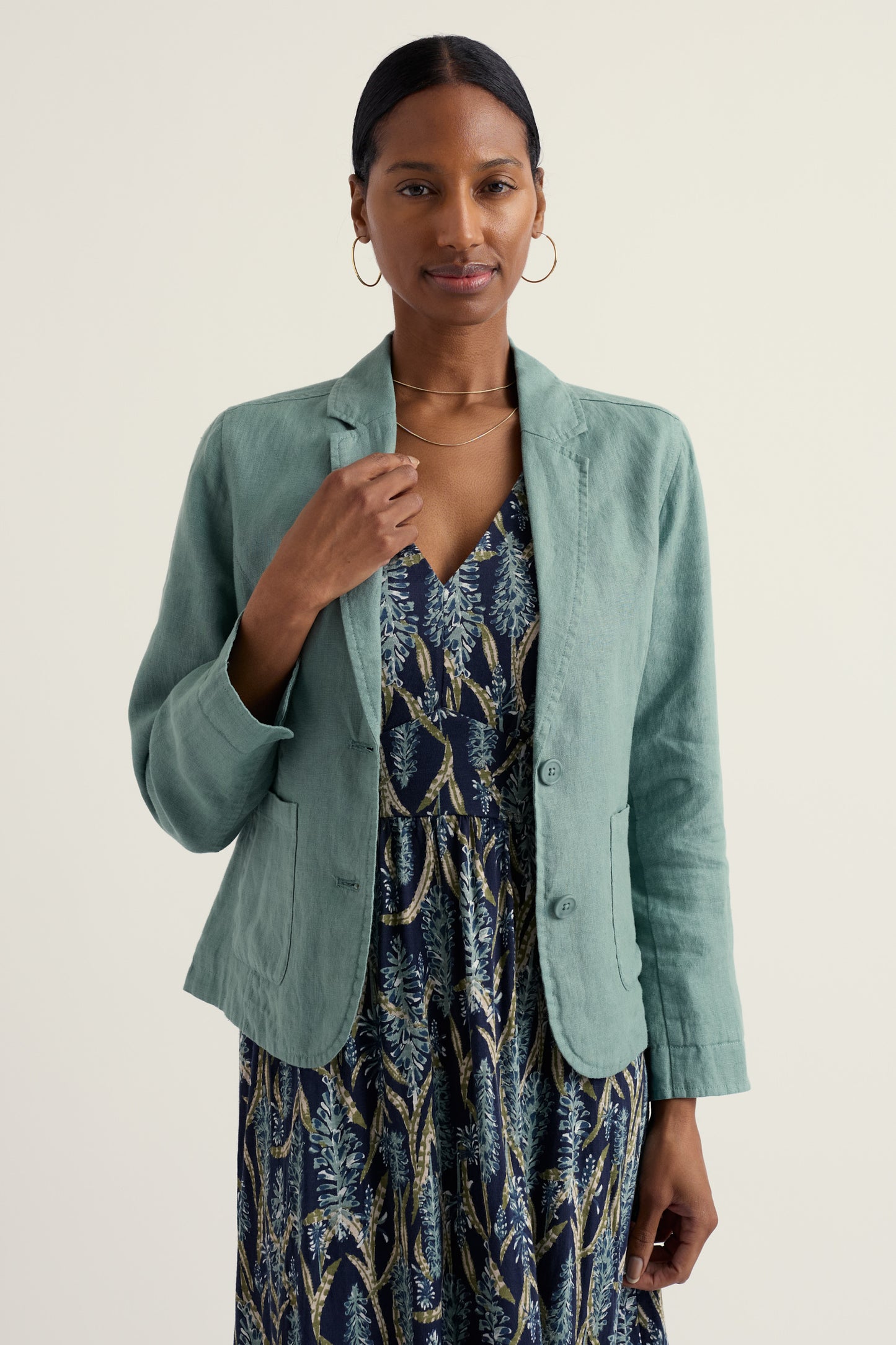 Blinker Linen Blazer