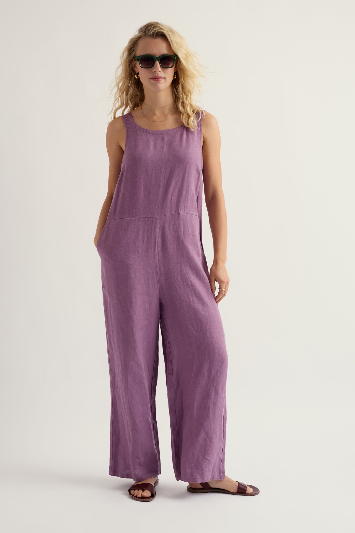 Salt Air Wide Leg Jumpsuit