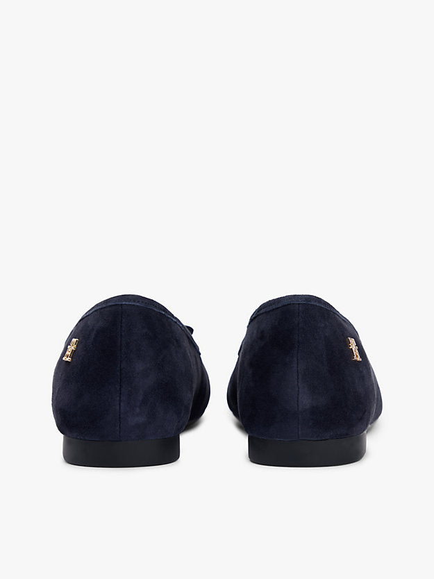Monogram Suede Ballerinas