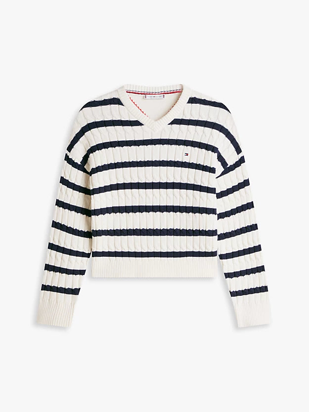 Cable Knit Relaxed Jumper