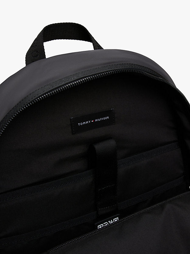 Textile Logo Patch Dome Backpack