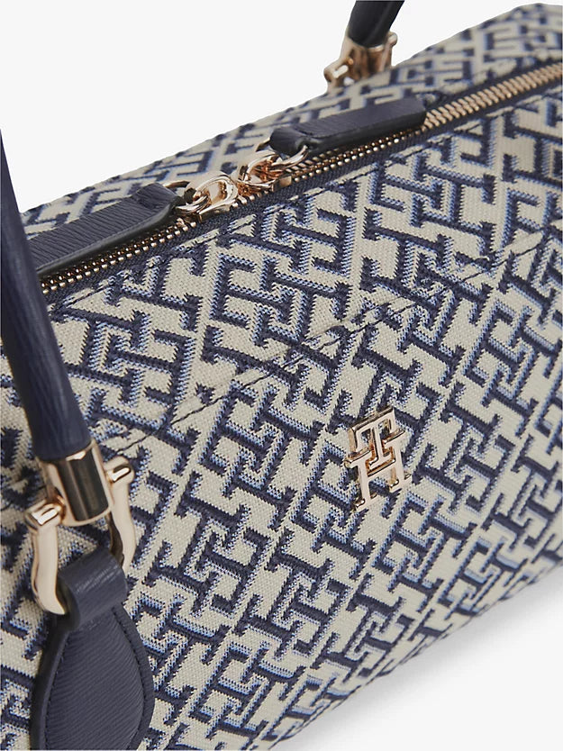 Textile Jacquard Rectangular Shoulder Bag