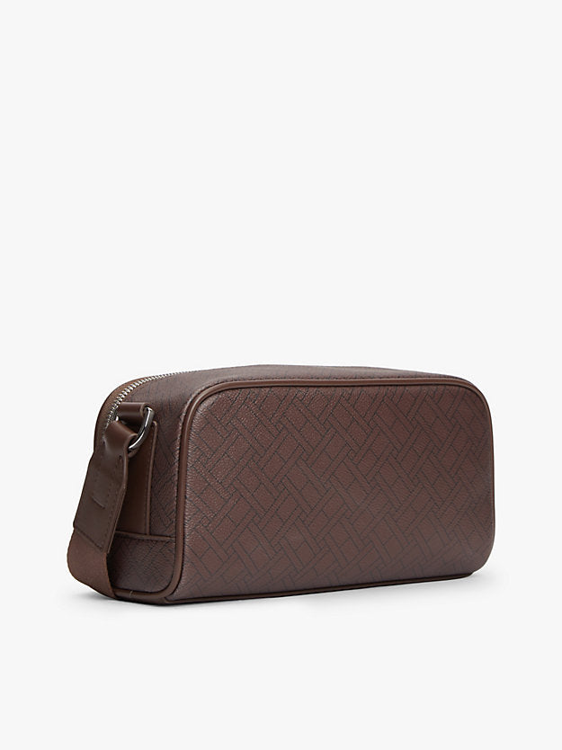 Embossed Flag Crossbody Camera Bag