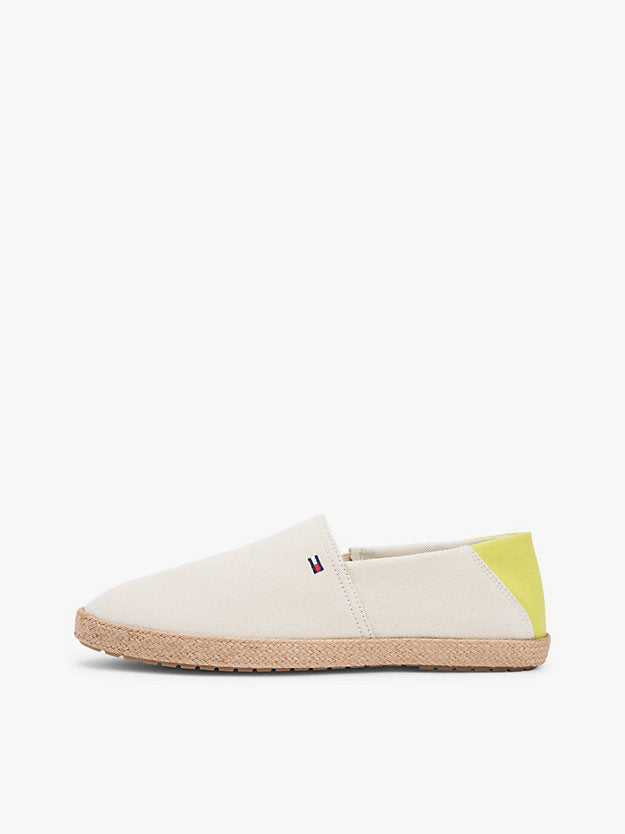 Flag Embroidery Canvas Espadrilles
