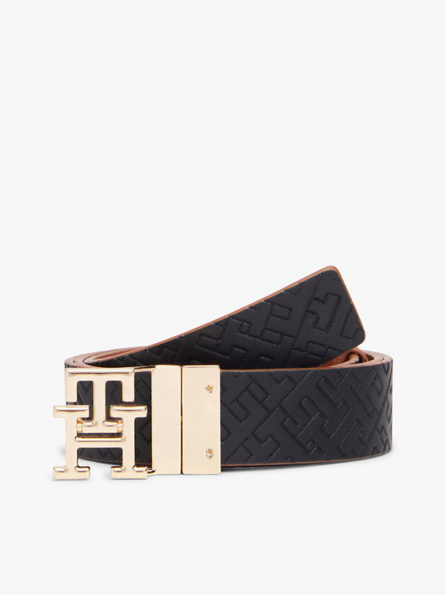 Monogram Reversible Leather Belt