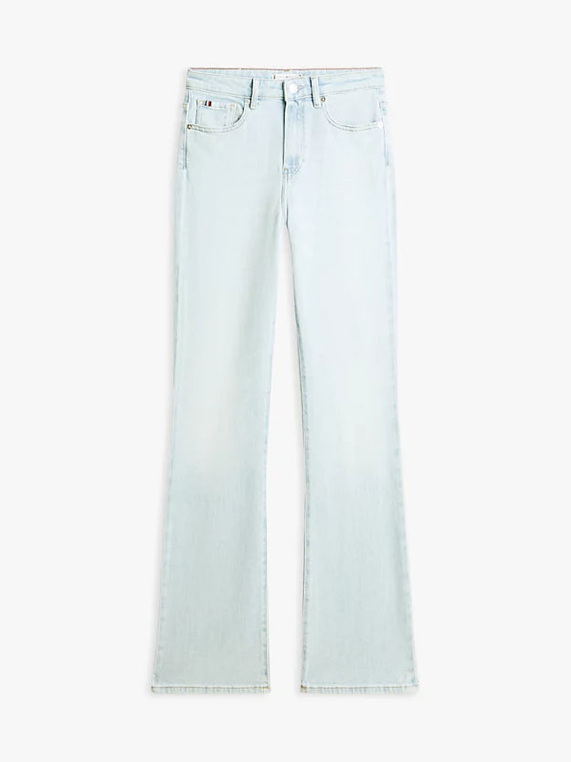 Faded Mid Rise Bootcut Jeans