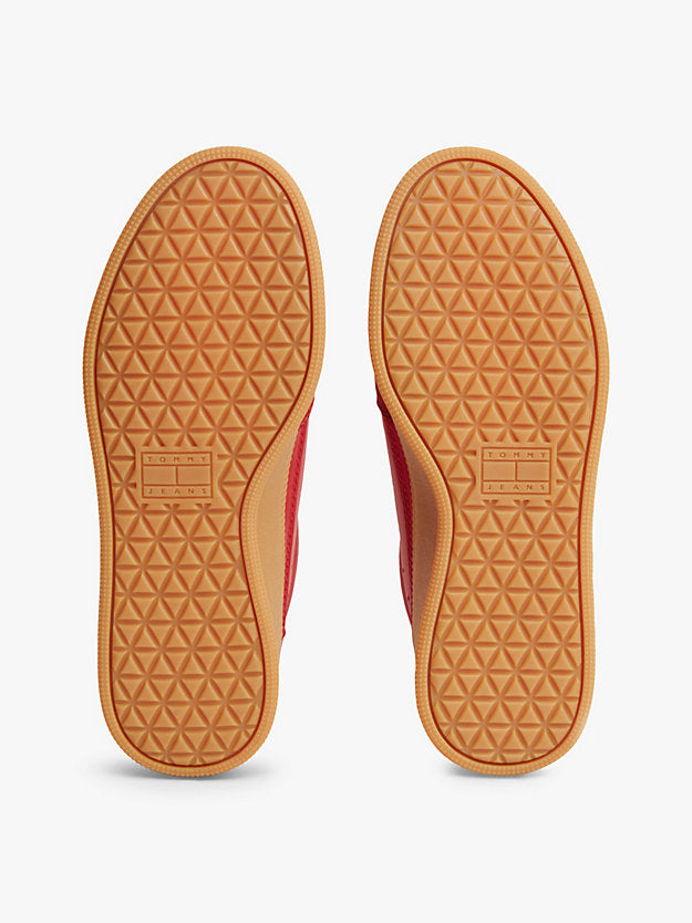 The Greenwich Leather Chunky Cupsole Trainers
