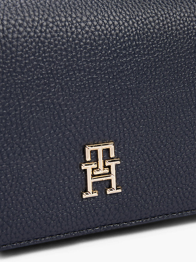 Emblem Flap Crossbody Bag
