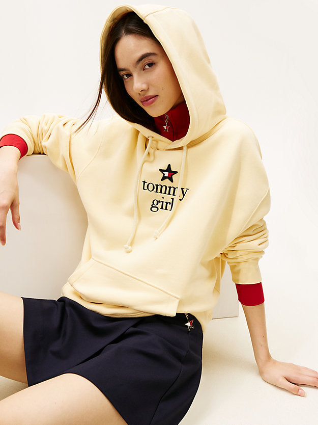 Girl Logo Relaxed Fleece Hoody