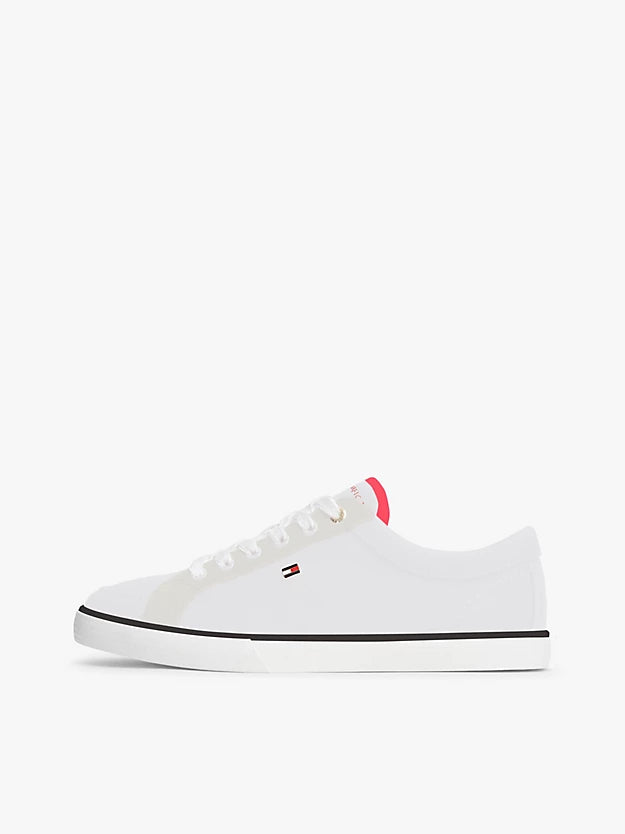 Canvas Enamel Flag Trainers