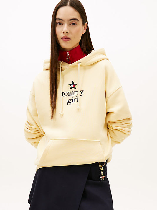 Girl Logo Relaxed Fleece Hoody
