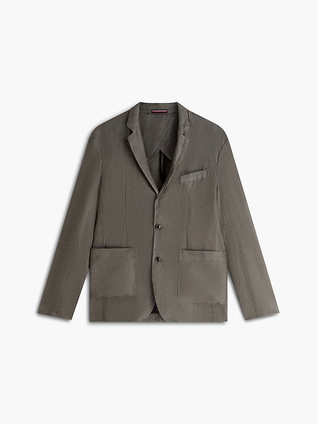 New York Label Regular Fit Pure Linen Blazer