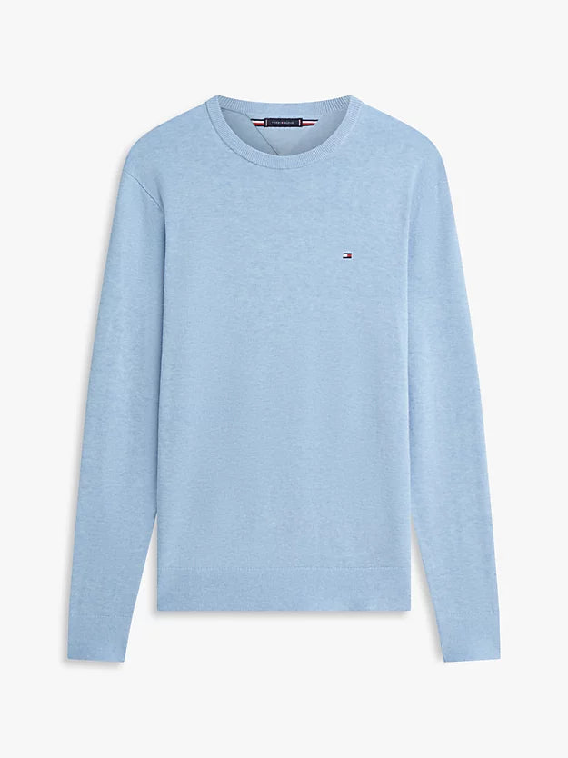 Flag Embroidery Crew Neck Jumper
