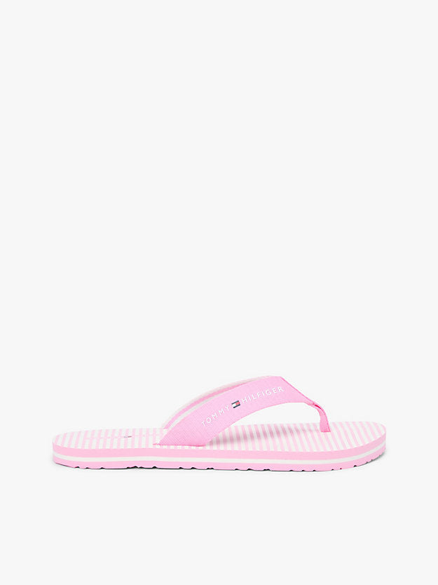 Webbing Strap Ithaca Stripe Flip-Flops