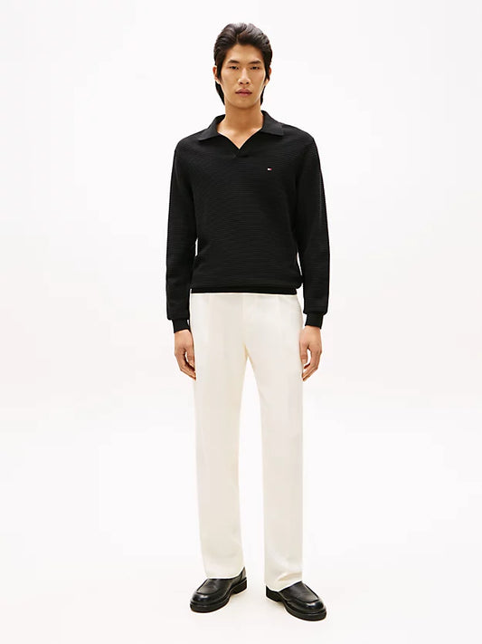 Pure Wool Twill Trousers