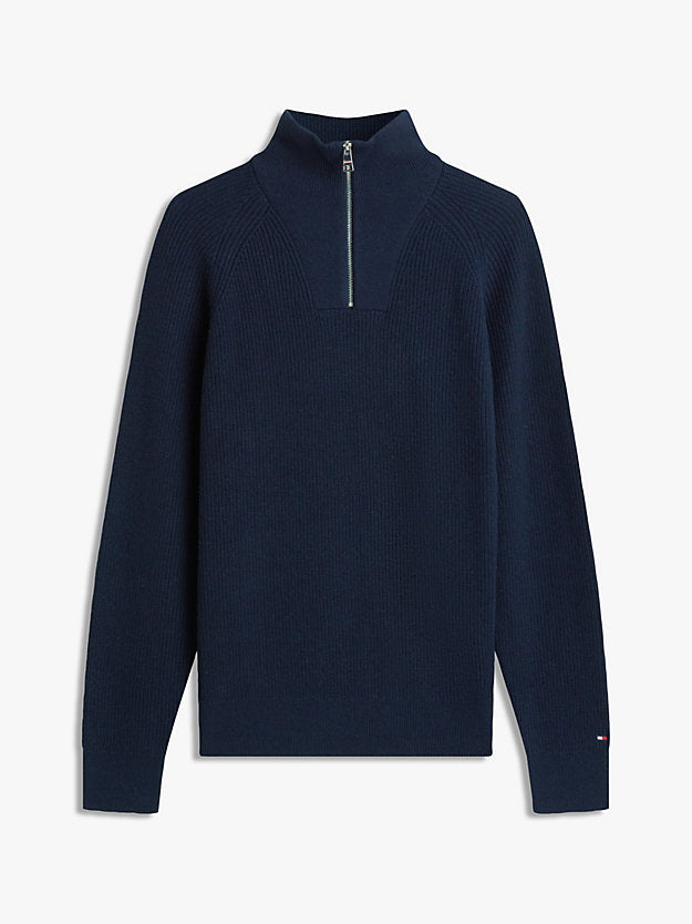 Fisherman Rib-Knit Relaxed Jumper WiWool
