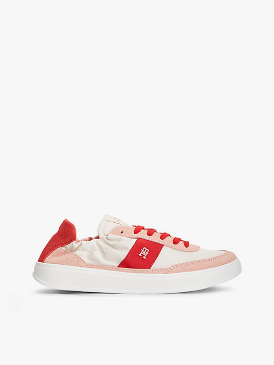 Suede Scrunch Back Trainers
