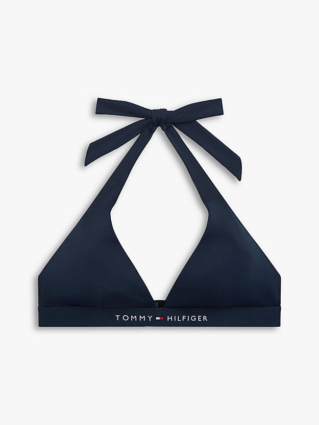 Original Logo Halterneck Bikini Top