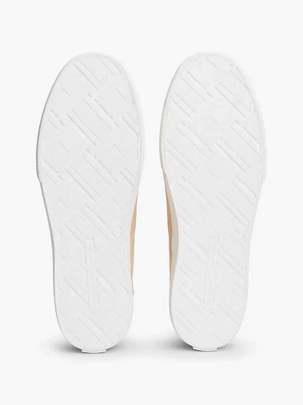 Low Profile Canvas Slip-On Trainers
