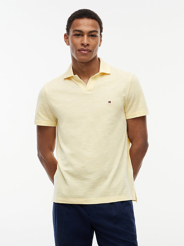 Regular Fit Textured Oxford Pique Polo Shirt