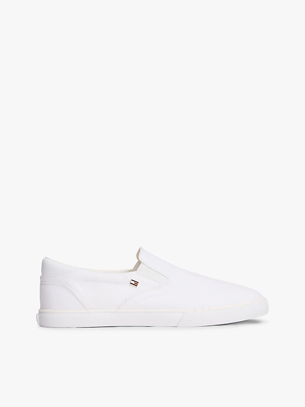 Low Profile Canvas Slip-On Trainers