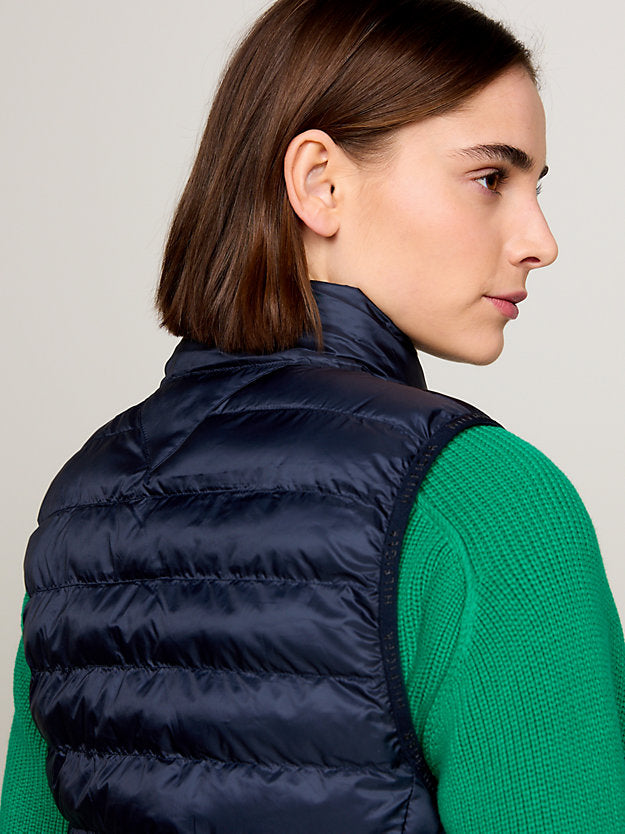 Down-Filled Quilted Vest