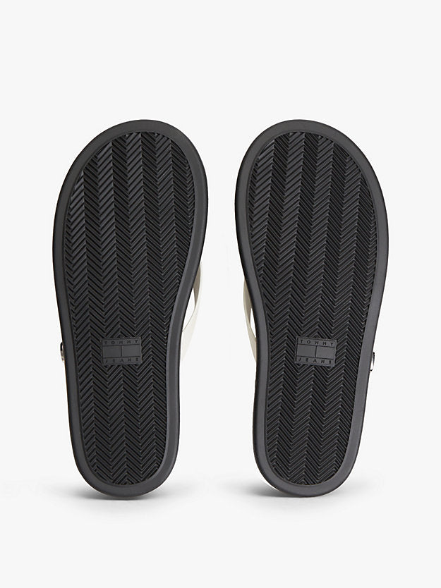 Leather Buckle Flip-Flops