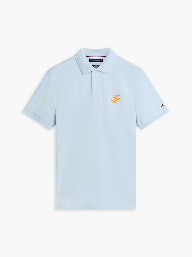 Regular Fit Logo Pique Polo Shirt